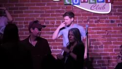 Comedian stops show to help man having heart attack before finishing set to him in hospital Instructional Video