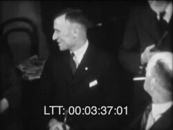 Dockers Welcome Priests 1920s Stock Footage