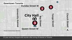 12-year-old boy, 20-year-old man charged after deadly Toronto crime spree News Clip
