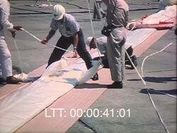 Space Balloon Test Stock Footage