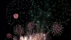 Wonderful firework for background Stock Footage