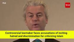 Dutch Leader Geert Wilders shares special message for Indian supporters, says "Will support Hindus" News Clip