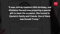 Trump Loses Cool At WSJ For Publishing U.S. President's 'Racy' Birthday Letter To Epstein News Clip