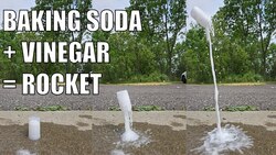 Baking Soda and Vinegar Rockets | Science Project Instructional Video