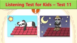 Listening Test 11 Instructional Video