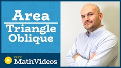 Master How to determine the area of an oblique triangle Instructional Video