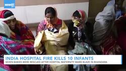 Fire Engulfs Hospital Maternity Ward In India, 7 Infants Die, 10 Saved News Clip