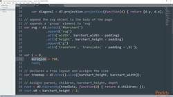 Learning D3.JS 5.0 9.4: Updating the Nodes Instructional Video