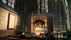 Germany, Cologne, Cathedral - Chapel Stock Footage