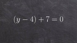 Solving an equation by using the square root property - Math help Instructional Video