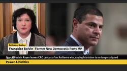 Poilievre's first public statement to media turns sideways when reporter interrupts News Clip