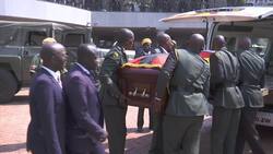 Leo Mugabe on funeral as body leaves for stadium Instructional Video
