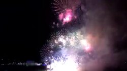 Wonderful firework for background Stock Footage