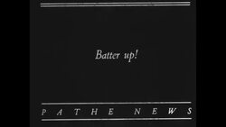Midnight baseball in Jersey City, NJ, 1930 News Clip