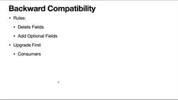 Kafka for Developers - Data Contracts Using Schema Registry - Deleting a Field in Schema - BACKWARD Compatibility Instructional Video