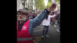 Protests in France over cost of living and climate change News Clip
