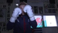 Lauren Price Training Slow Motion News Clip