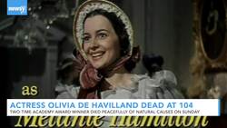 Oscar-Winning Actress Olivia De Havilland Dead At 104 News Clip