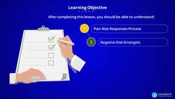 PMI-RMP Certification Training - Learning Objective - Plan Risk Responses Instructional Video
