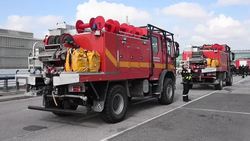 CLEAN : COVID-19: Spain's Military Emergencies Unit disinfect Barcelona airport News Clip