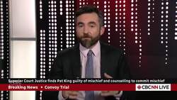 Pat King, key figure in Ottawa covoy has been found guilty News Clip