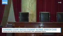 Supreme Court Backs Student Cheerleader In Free Speech Case News Clip