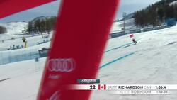 Alberta's Britt Richardson just misses out on top-10 World Cup giant slalom finish in Italy News Clip