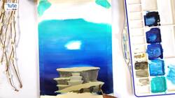 Painting a Dream Treehouse with Acrylics: Step-by-Step Tutorial Instructional Video