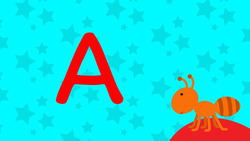 A Is For Ant - Upper Case Instructional Video