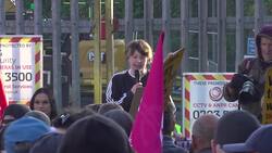 Unions come together for bin strike support News Clip