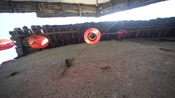 Buildings and lifestyles in Yiqian Old town, Guangchang County Stock Footage