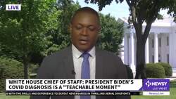 Biden's COVID Symptoms Improve; WH Shows Him Working Phones News Clip