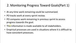 Agile Scrum Master Certification Exam Prep (CSM) - Monitoring Progress Toward Goals Instructional Video