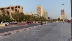 Dubai streets empty during virus lockdown Instructional Video