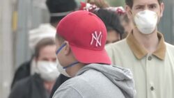 Queue to enter supermarket in locked down Bergamo News Clip