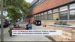 City to replace New Utrecht Library with new building and 100% affordable housing News Clip
