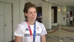 Women's modern pentathlon gold medallist Kate French News Clip