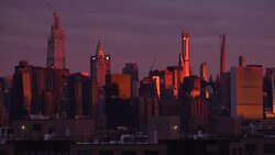 Sunset in New York News Clip