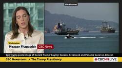 Eric Trump posts meme of Donald Trump ‘buying’ Canada News Clip