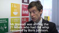 Former leadership contender Rory Stewart walks out on Tories and quits as MP News Clip