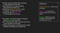 Why Do You Remember This Poem? Reading, Summary, and Analysis of Poe's "Annabel Lee" Instructional Video