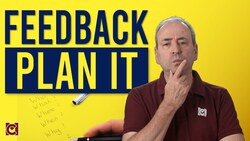 How to Plan Your Feedback: 10 Question Process Instructional Video