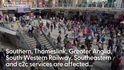 Fresh strikes by train drivers to cause more disruption for rail passengers News Clip
