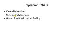 Agile Scrum Master Certification Exam Prep (CSM) - Implement Phase Instructional Video