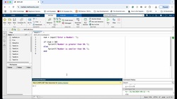 MATLAB Programming Tutorials | Loops, Arrays, Classes, Control Statements & More: ifelseif Instructional Video