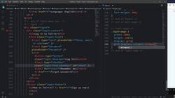 Frontend Web Development Bootcamp - Build a Twitter Clone - Layout of the Page Instructional Video
