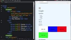 HTML CSS and JavaScript for Beginners - A Web Design Course - Website Project Part 1 Instructional Video
