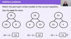 Use knowledge of 10 and a bit to solve problems Instructional Video