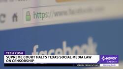 Supreme Court Blocks Texas Law On Social Media Censorship News Clip