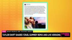 Taylor Swift Shares 'Cruel Summer' Remix and Live Versions News Clip